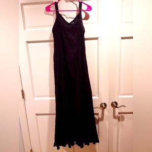 Torrid black maxi tank dress